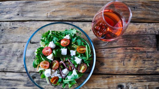 Párosítások - Saláták és borok